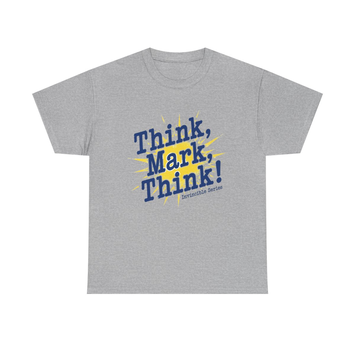 Invincible "Think, Mark, Think!" Unisex Tee - alternate angle 2, merchandise