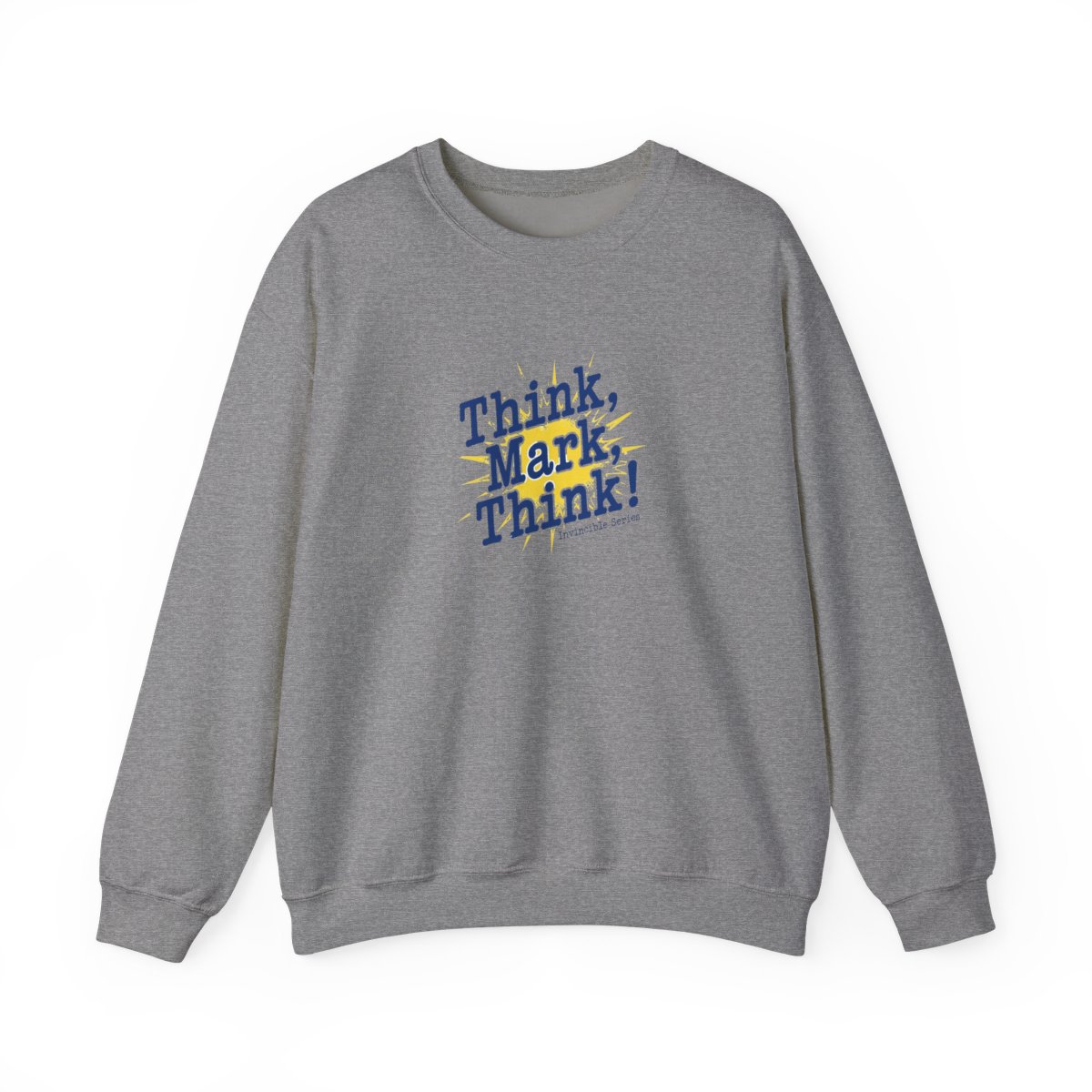 Invincible "Think, Mark, Think!" Crewneck - alternate angle 2, merchandise