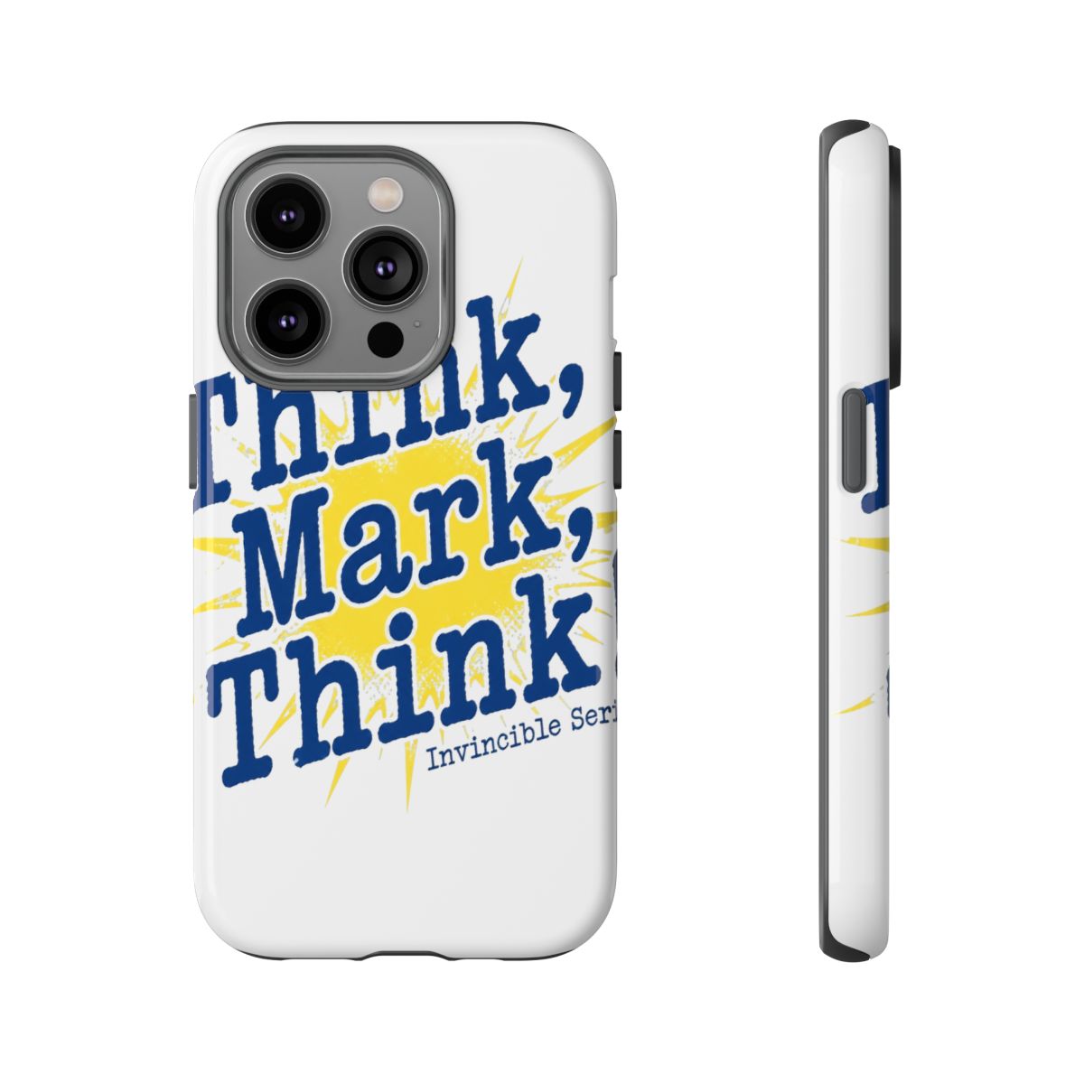 Invincible "Think, Mark, Think!" Phone Case - alternate angle 4, merchandise