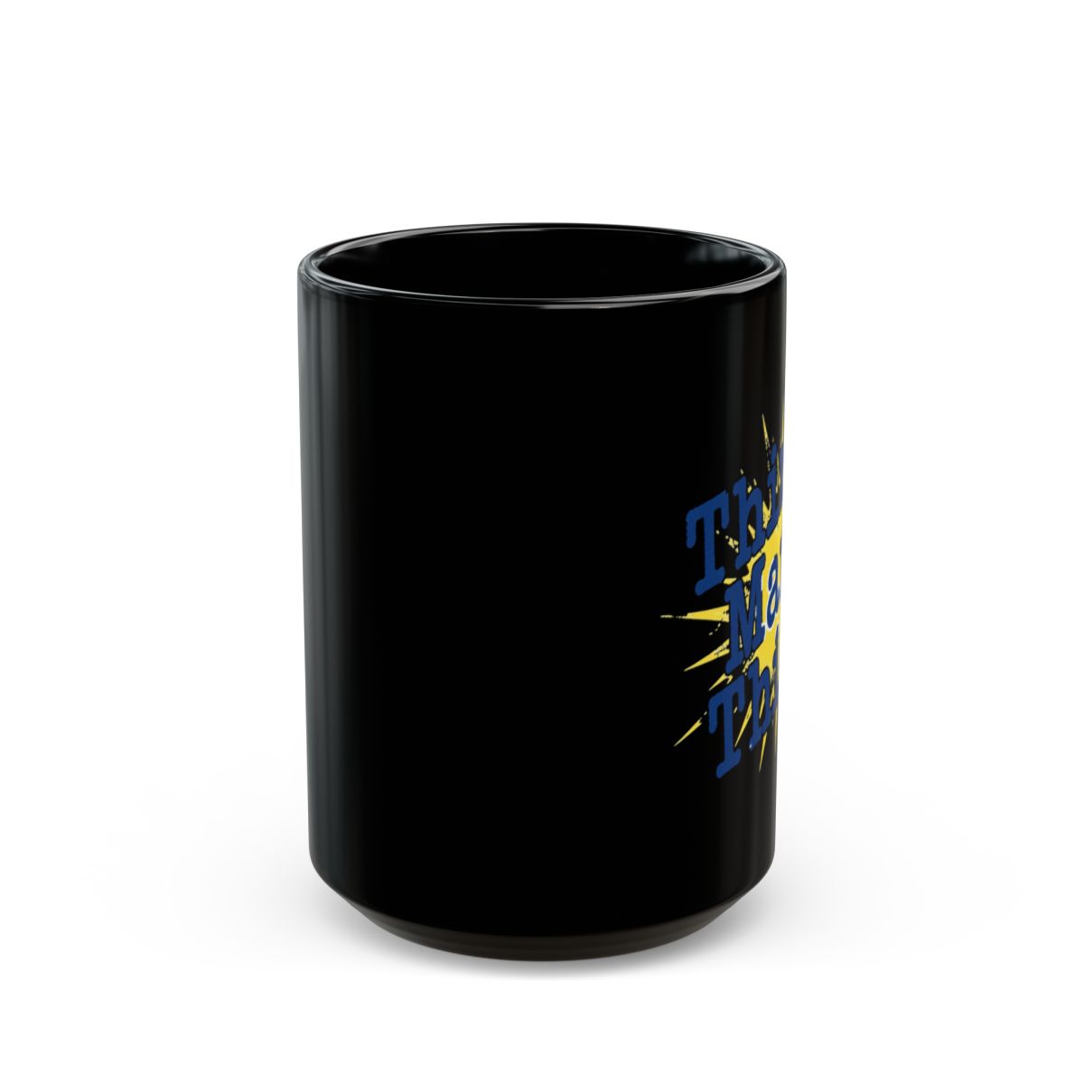 Invincible "Think, Mark, Think!" Black Mug - alternate angle 2, merchandise