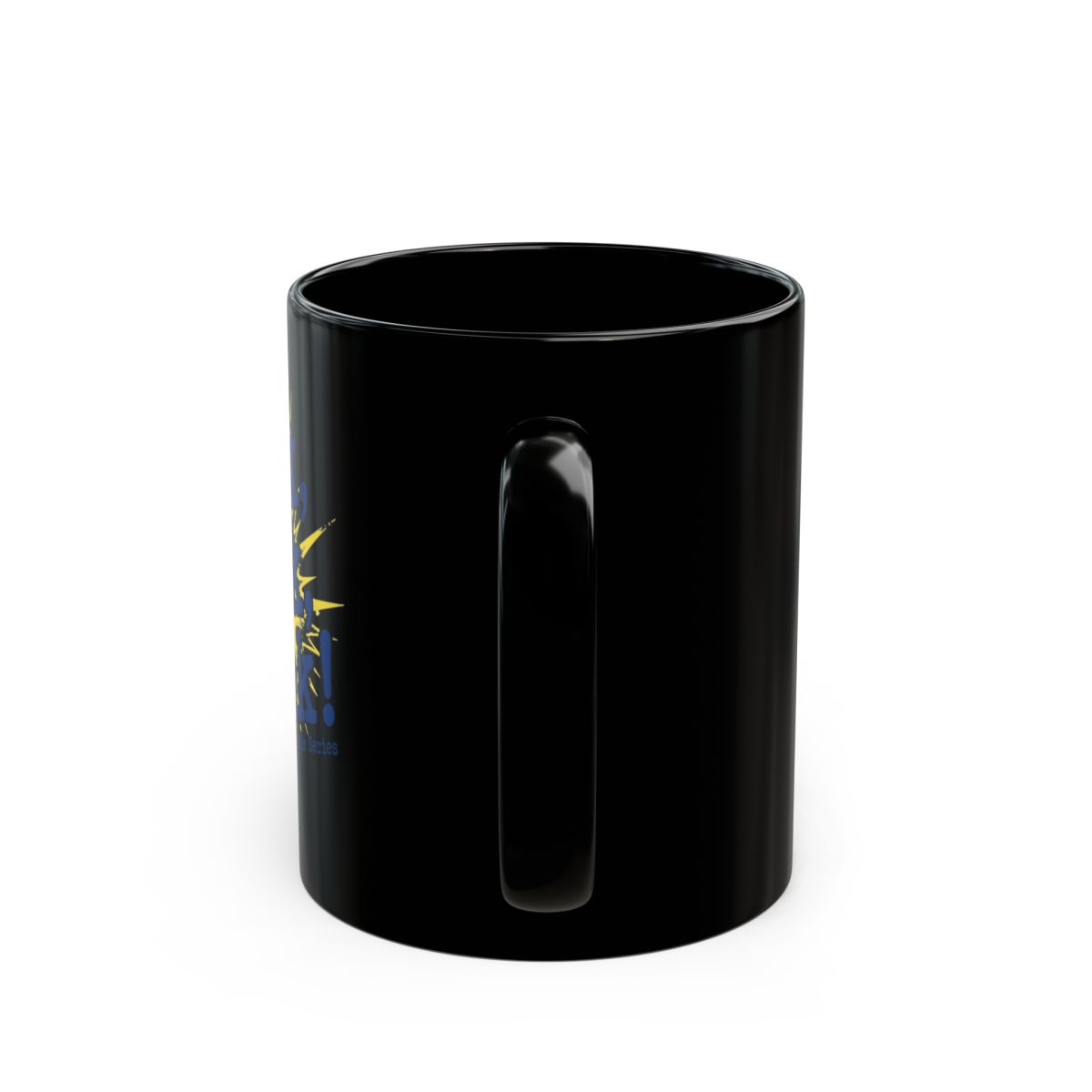Invincible "Think, Mark, Think!" Black Mug - alternate angle 4, merchandise