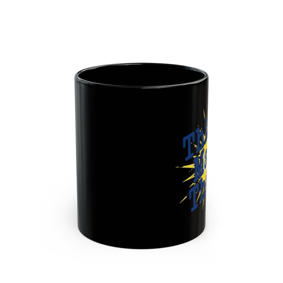 Invincible "Think, Mark, Think!" Black Mug - alternate angle 1, merchandise