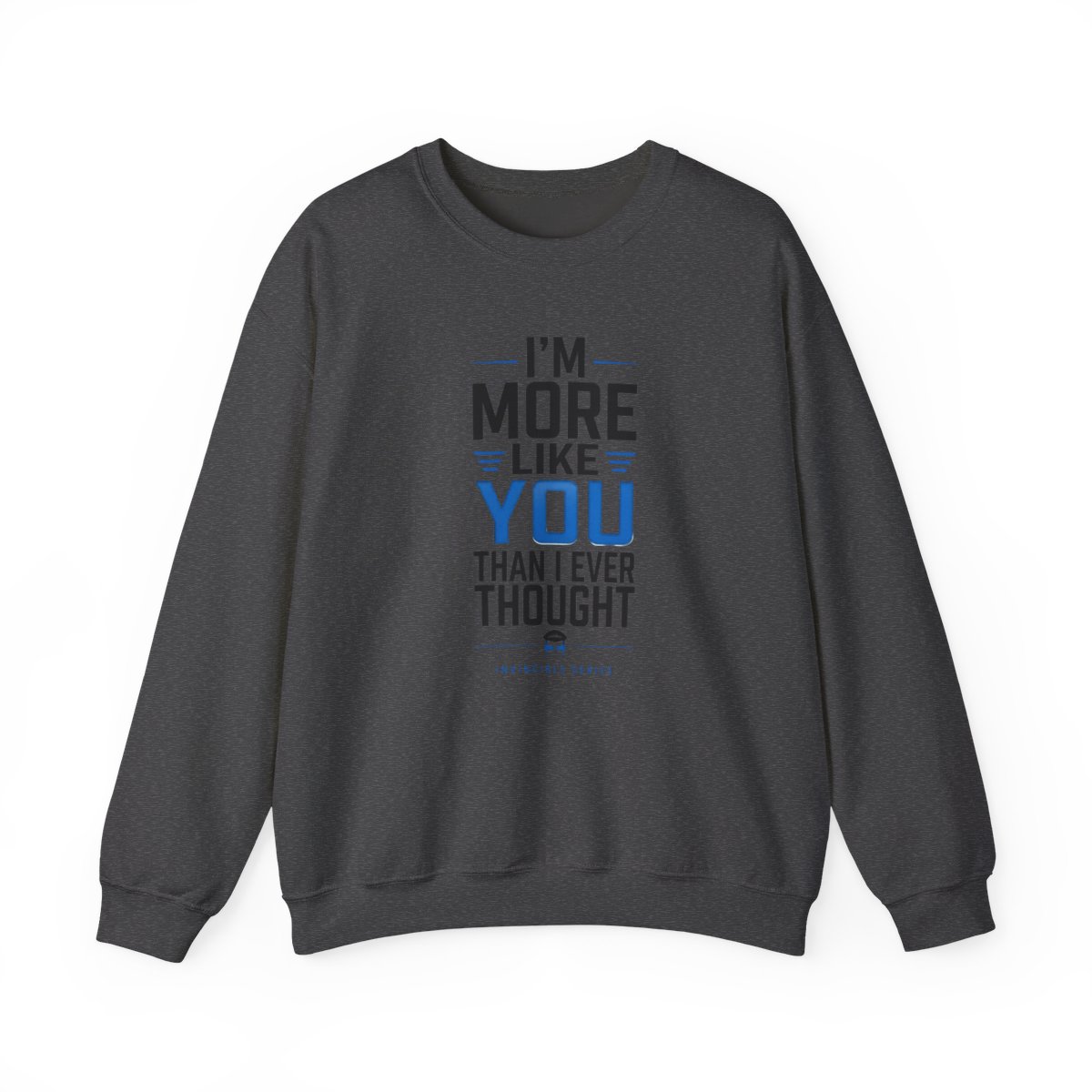 Invincible "m More Like You Than I Ever Thought" Crewneck - alternate angle 3, merchandise