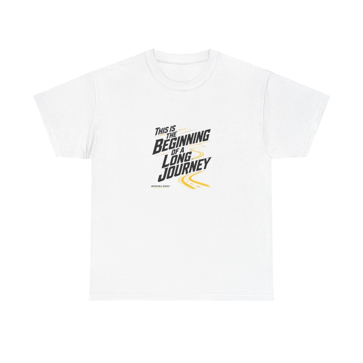 Invincible "This is the Beginning of a Long Journey" Unisex Tee - Official T-Shirts merchandise