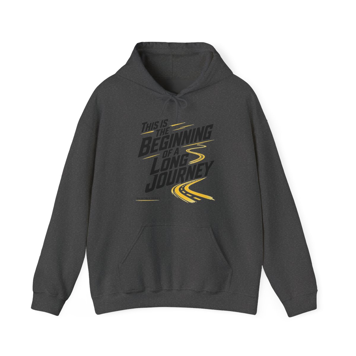 Invincible "This is the Beginning of a Long Journey" Hoodie - alternate angle 3, merchandise