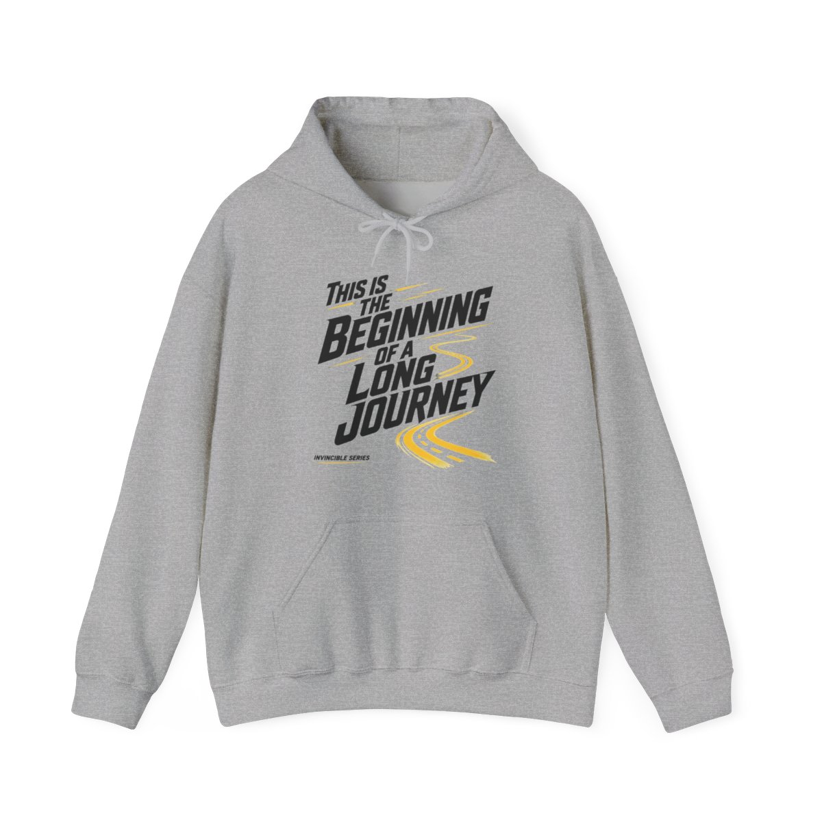 Invincible "This is the Beginning of a Long Journey" Hoodie - alternate angle 2, merchandise