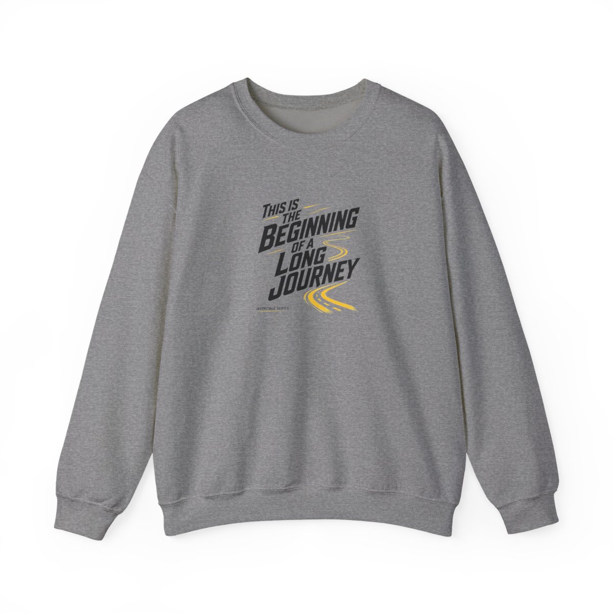 Invincible "This is the Beginning of a Long Journey" Crewneck - alternate angle 2, merchandise