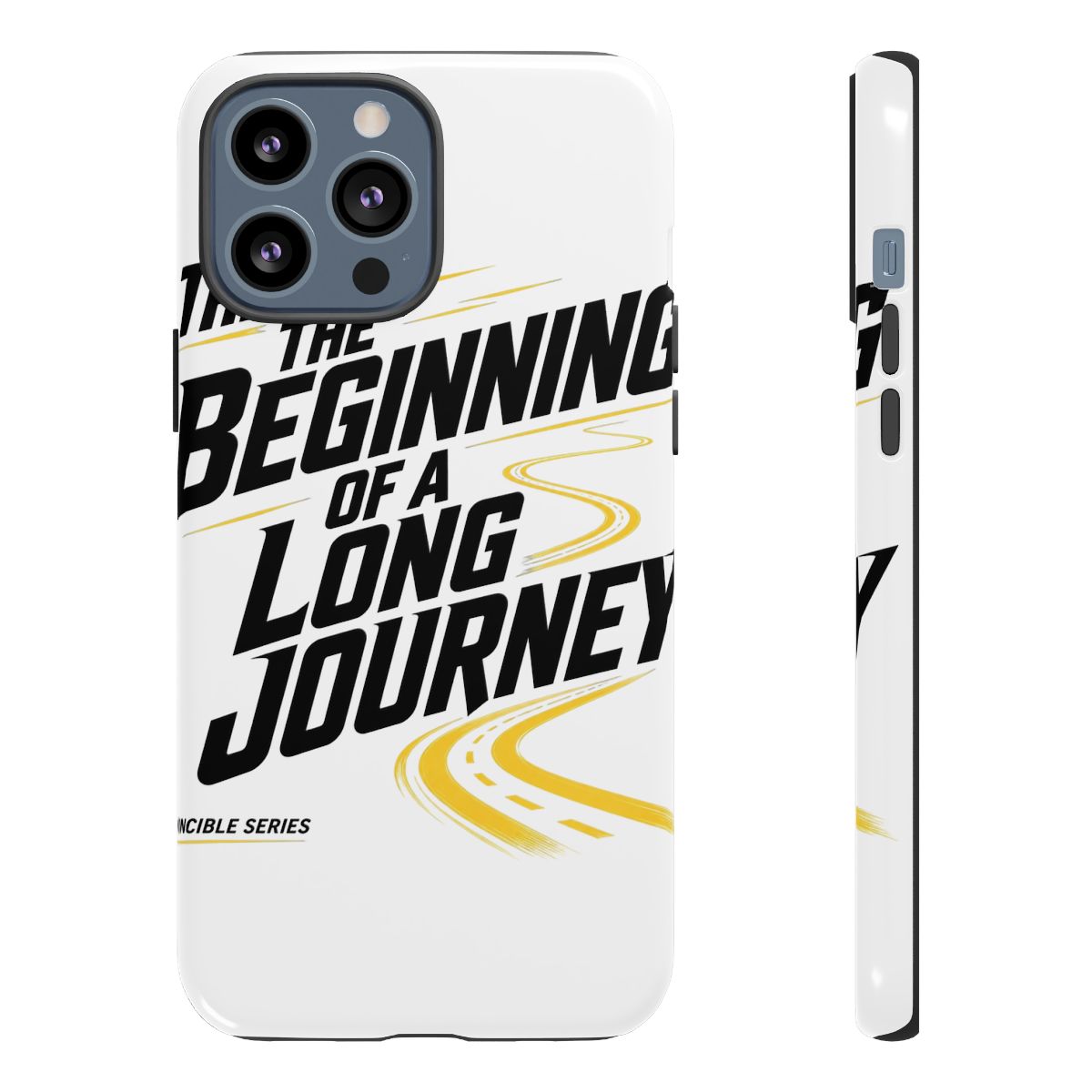 Invincible "This is the Beginning of a Long Journey" Phone Case - alternate angle 2, merchandise