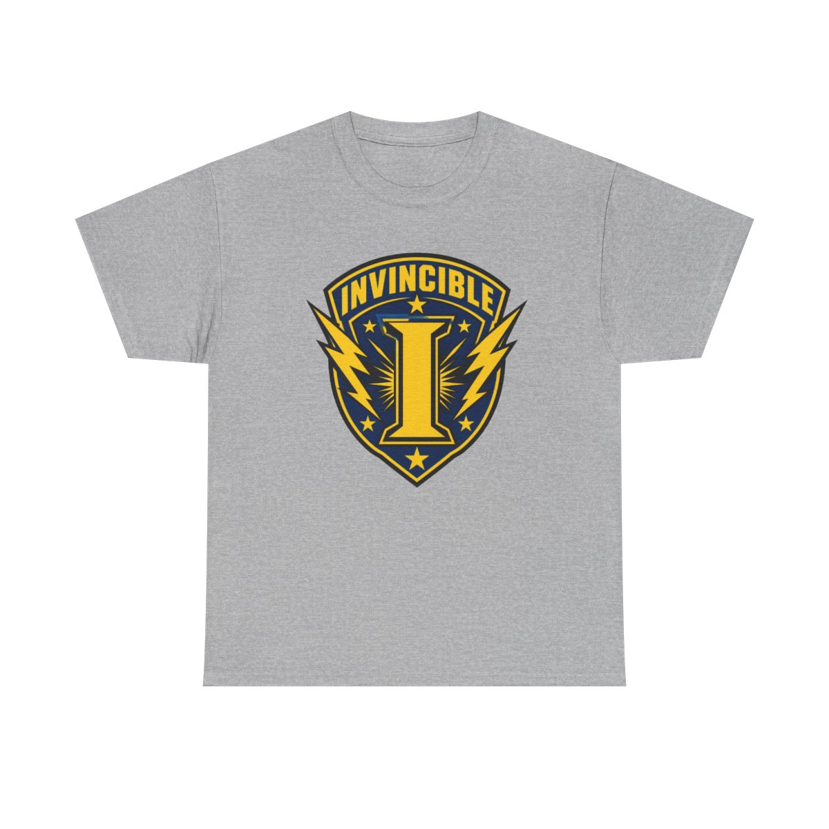 Invincible "Invincible" Unisex Tee - alternate angle 2, merchandise