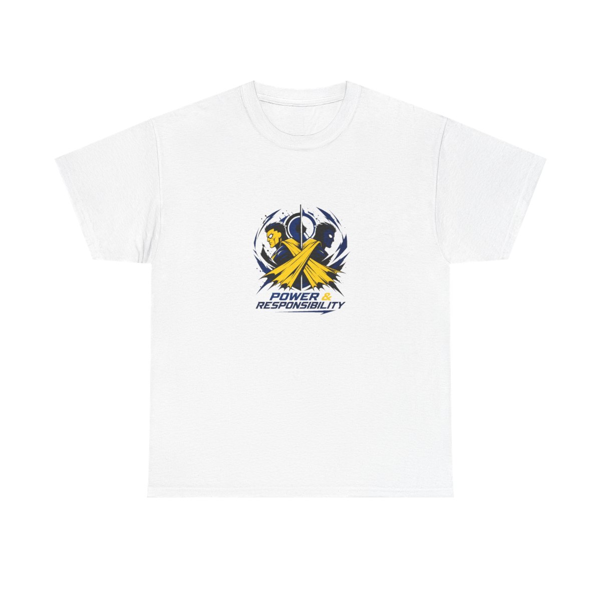 Invincible "Power & Responsibility" Unisex Tee - alternate angle 2, merchandise