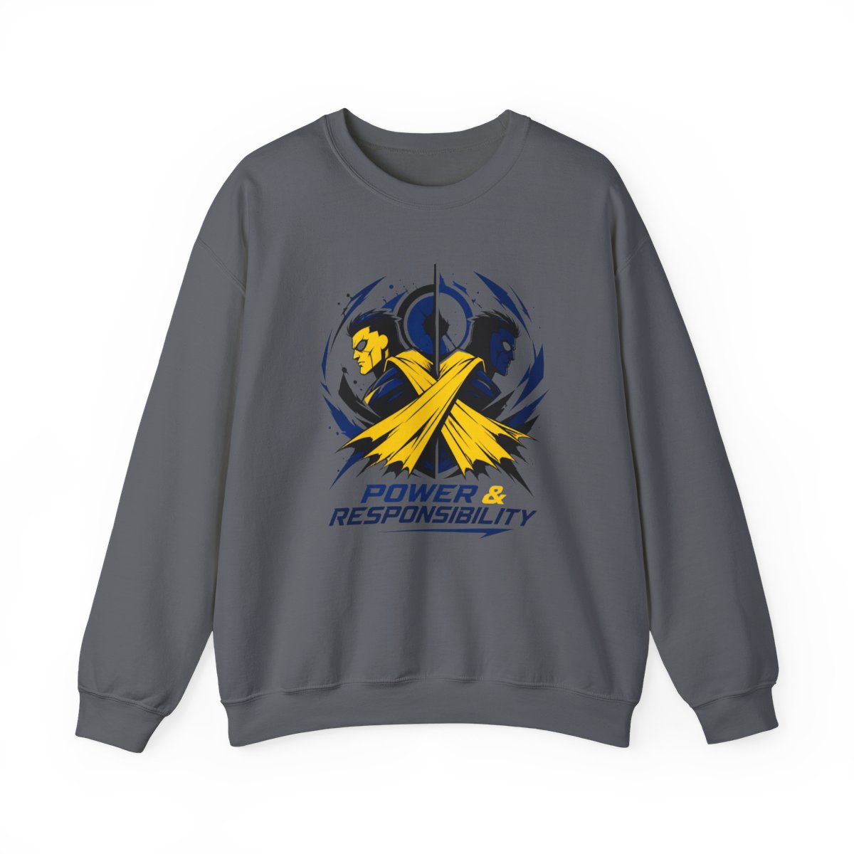 Invincible "Power & Responsibility" Crewneck - alternate angle 3, merchandise