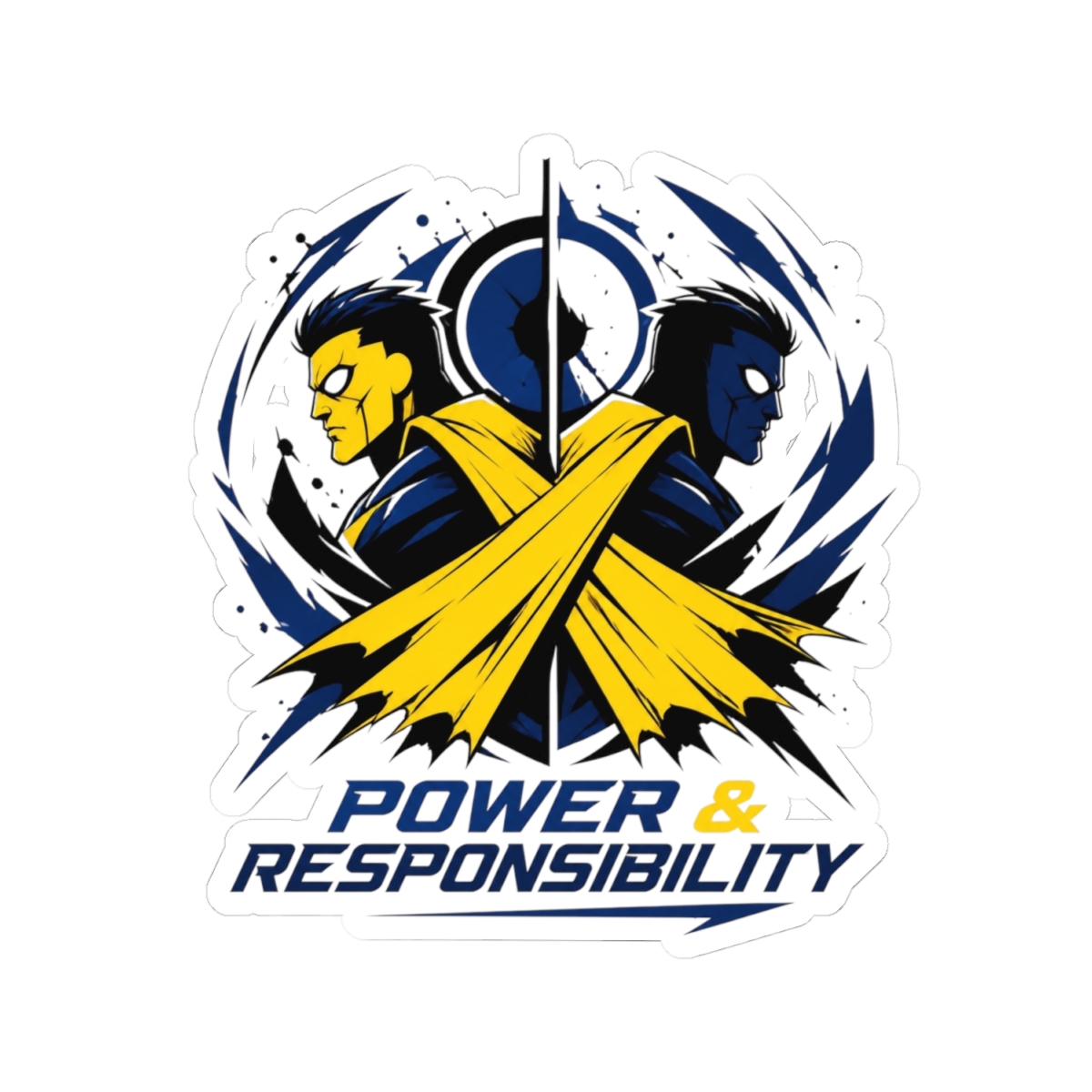 Invincible "Power & Responsibility" Sticker - alternate angle 2, merchandise