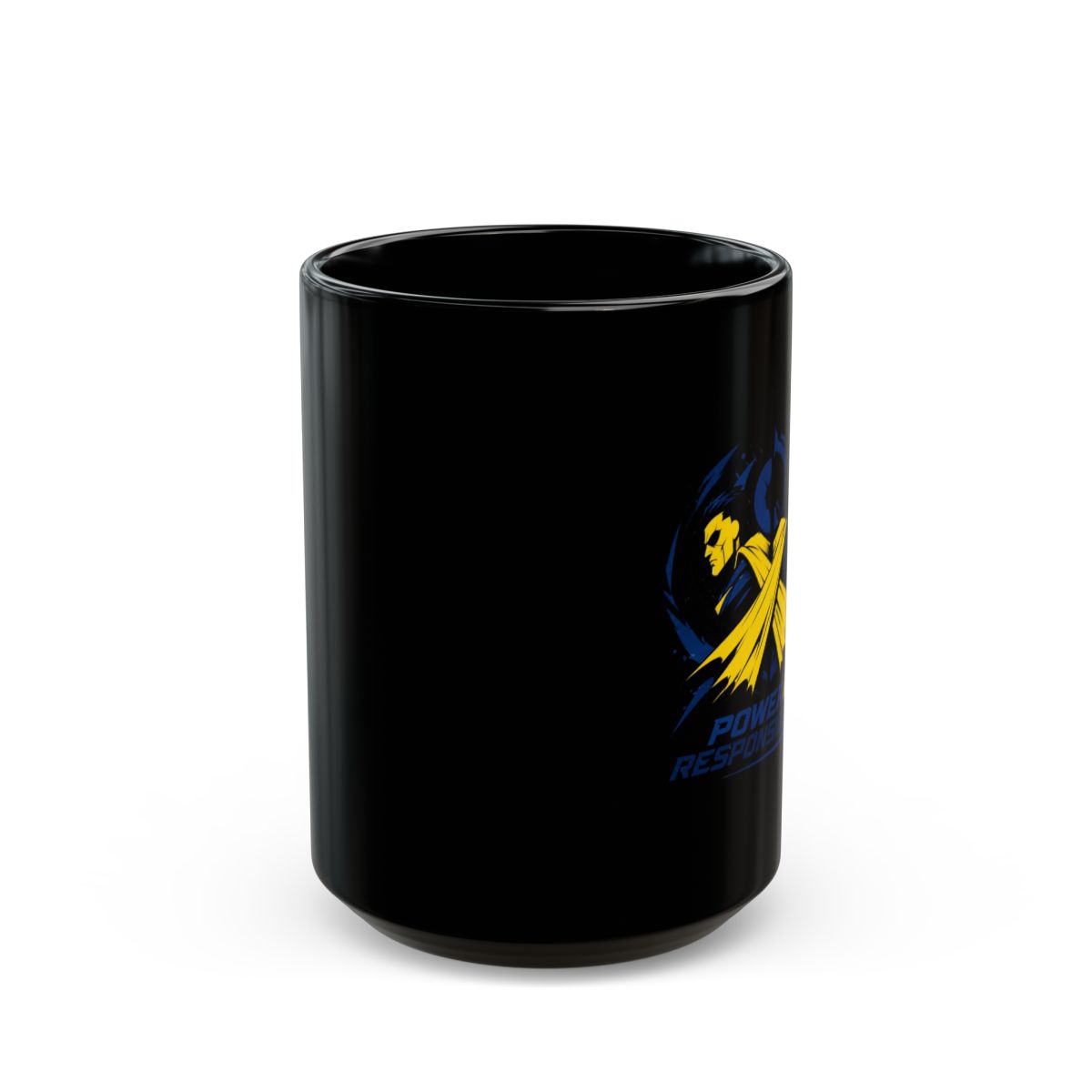 Invincible "Power & Responsibility" Black Mug - alternate angle 4, merchandise