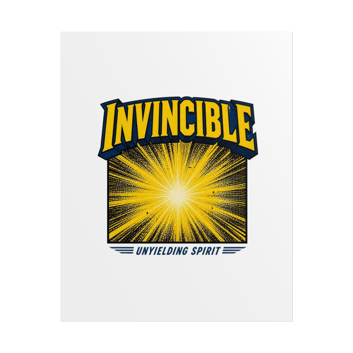 Invincible "Invincible" Poster - Official Posters & Wall Art merchandise
