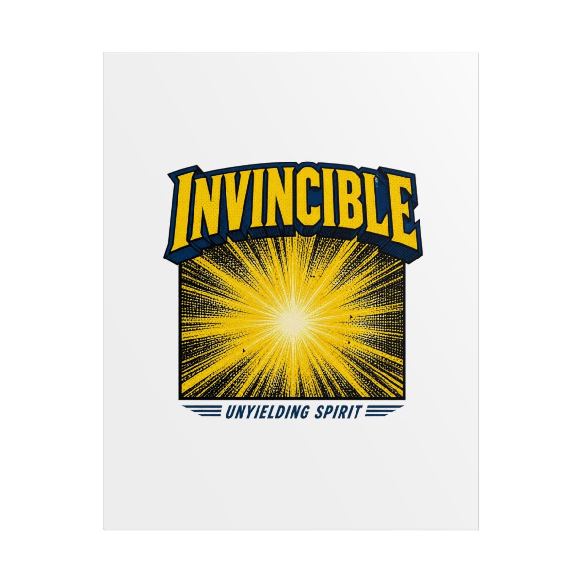 Invincible "Invincible" Poster - alternate angle 1, merchandise