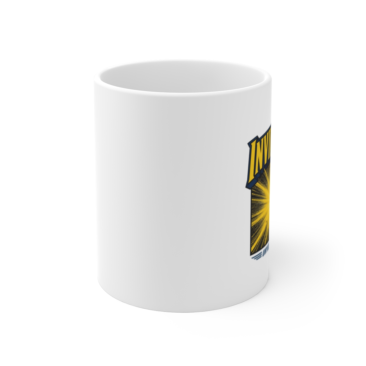 Invincible "Invincible" White Mug - alternate angle 1, merchandise