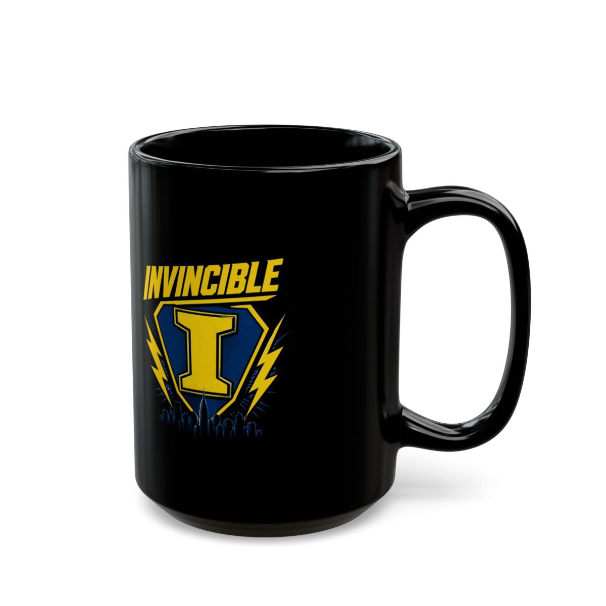 Invincible "INVINCIBLE" Black Mug - alternate angle 5, merchandise