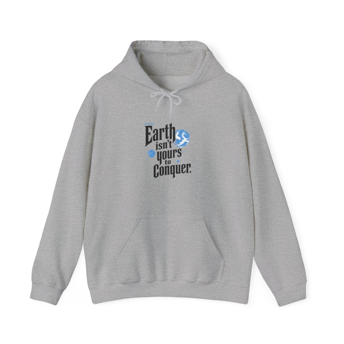 Invincible "Earth isn’t yours to conquer." Hoodie - alternate angle 2, merchandise