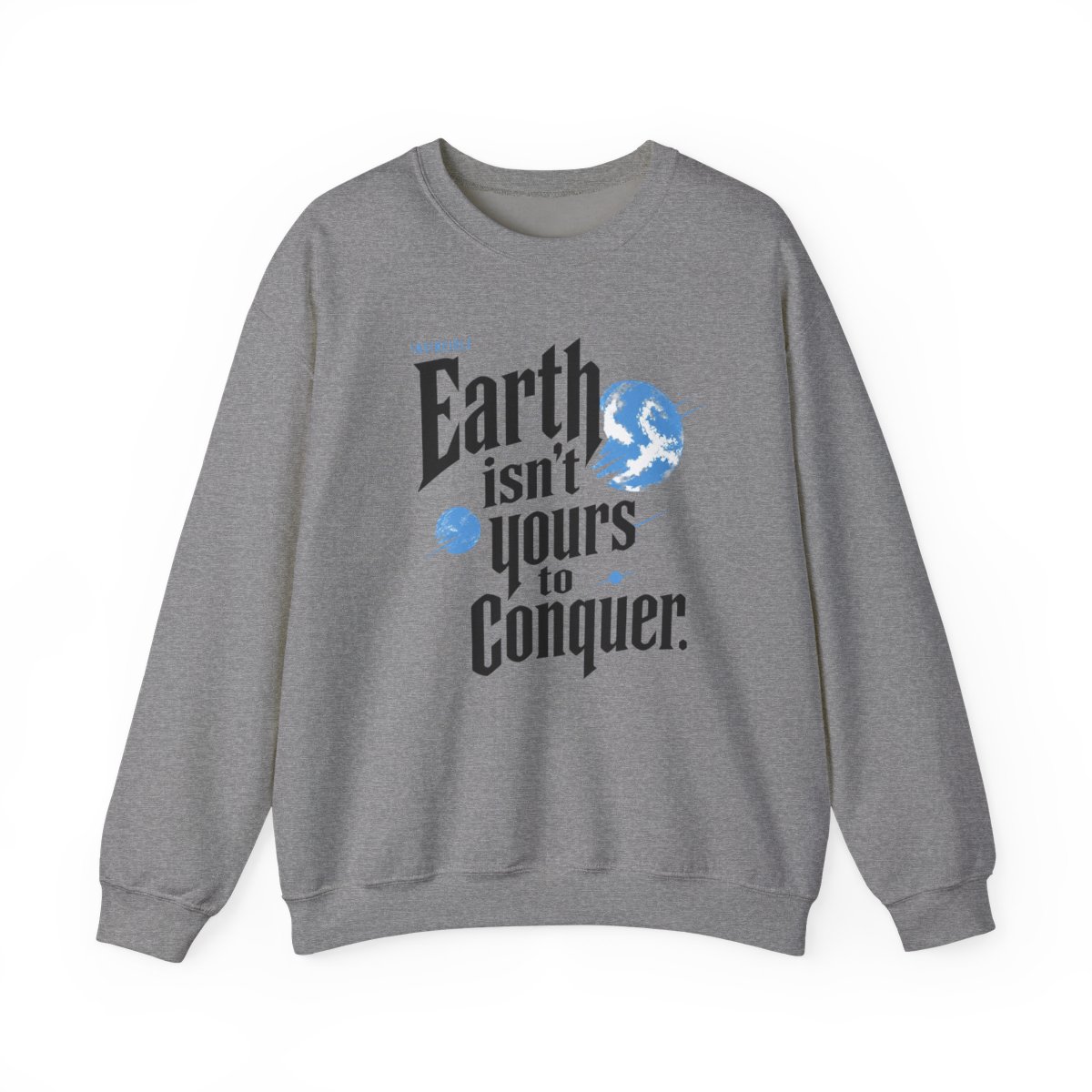 Invincible "Earth isn’t yours to conquer." Crewneck - alternate angle 2, merchandise
