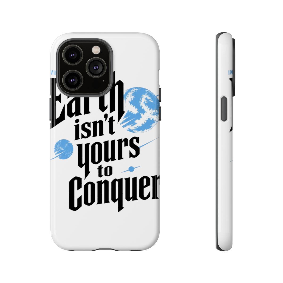 Invincible "Earth isn’t yours to conquer." Phone Case - alternate angle 5, merchandise