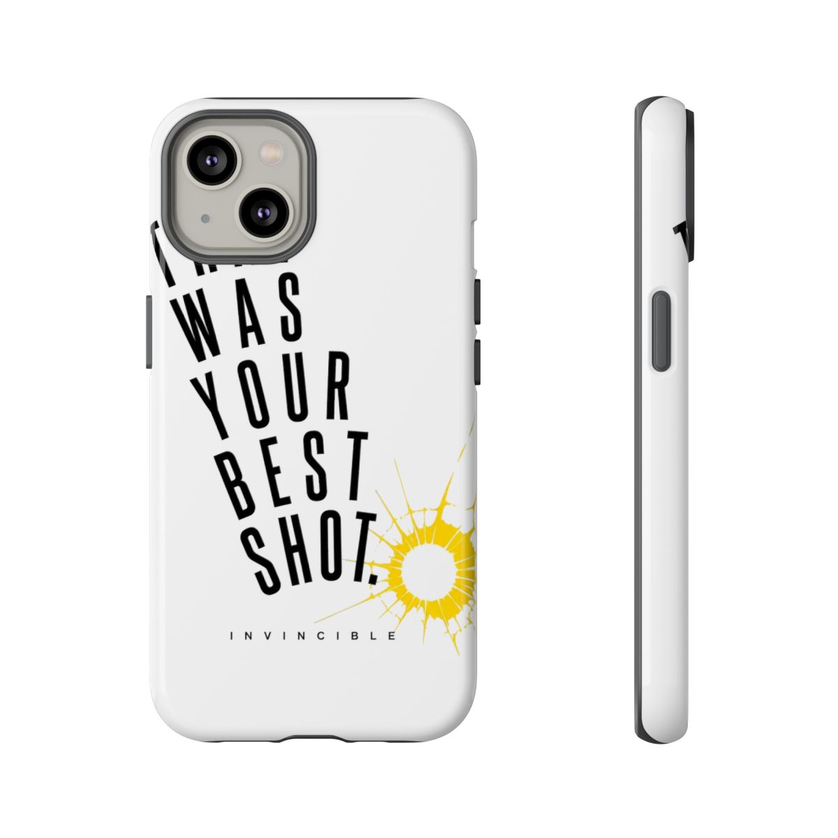 Invincible "That was your best shot." Phone Case - alternate angle 3, merchandise
