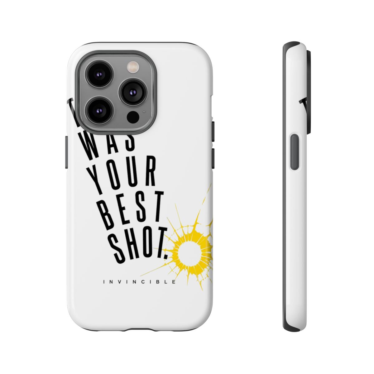 Invincible "That was your best shot." Phone Case - alternate angle 4, merchandise