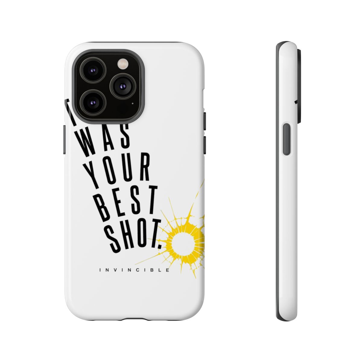 Invincible "That was your best shot." Phone Case - alternate angle 5, merchandise