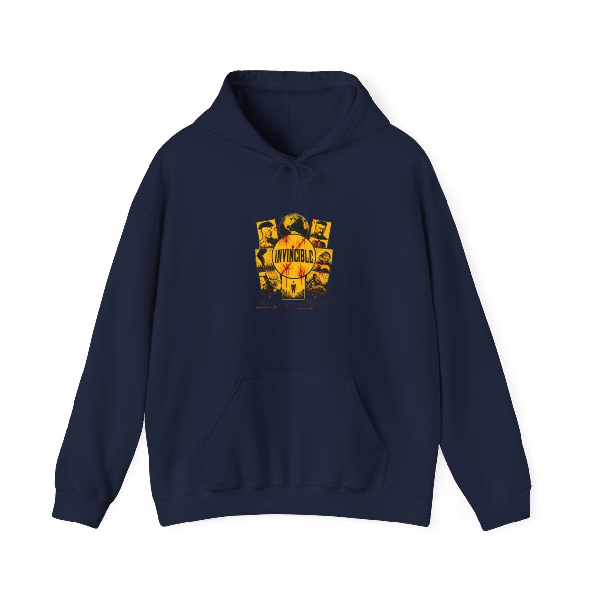 Invincible "Title Card" Hoodie - alternate angle 3, merchandise