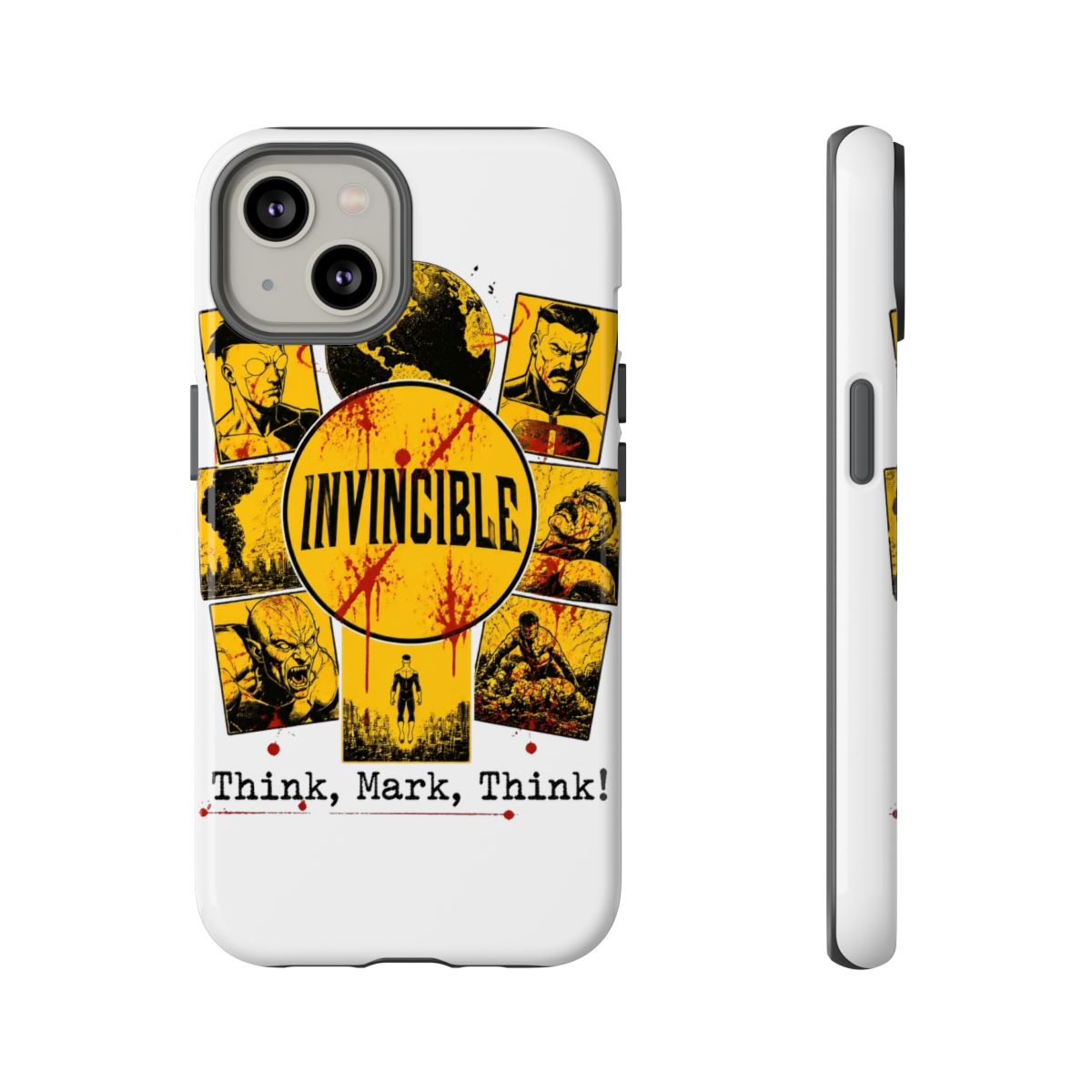 Invincible "Title Card" Phone Case - alternate angle 3, merchandise