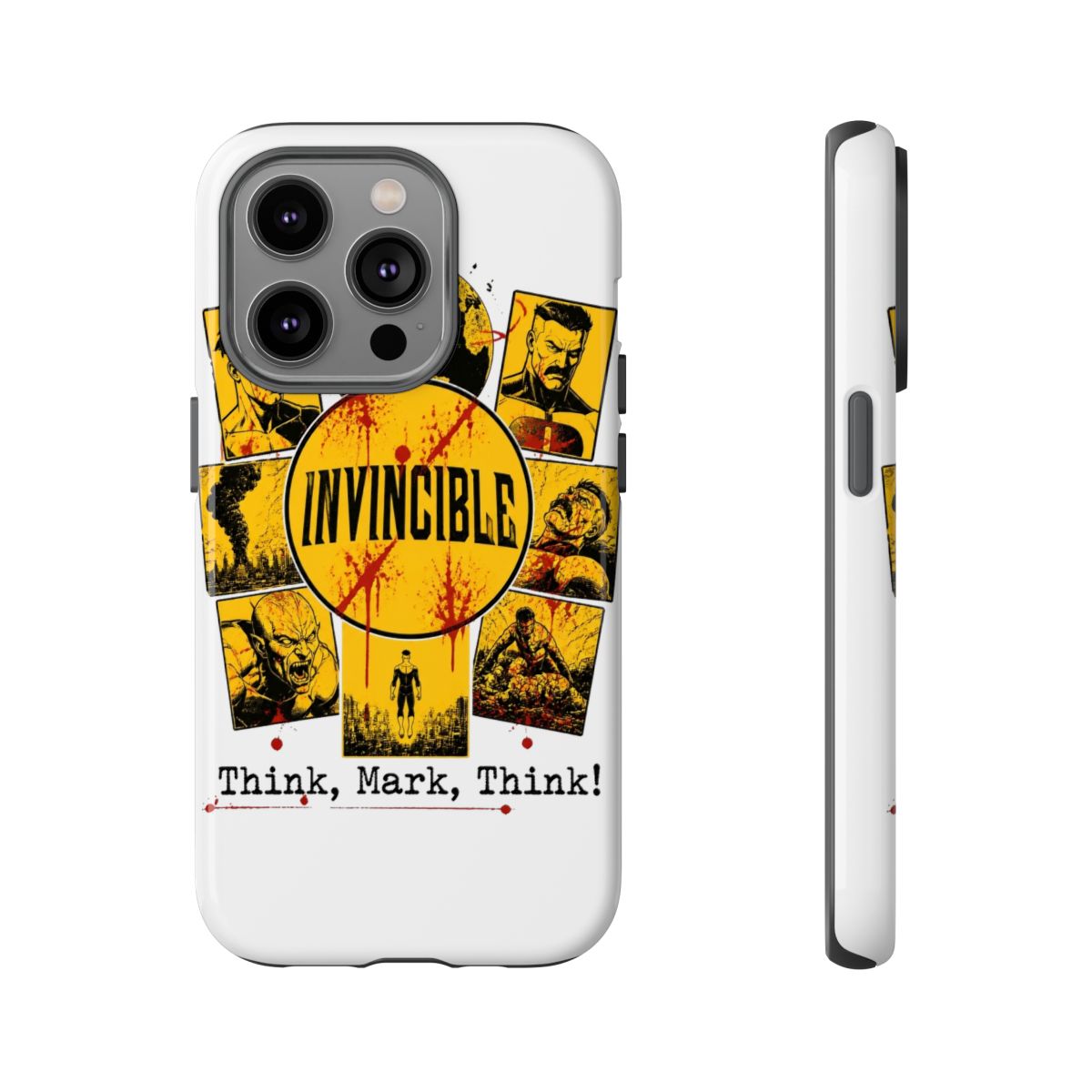 Invincible "Title Card" Phone Case - alternate angle 4, merchandise