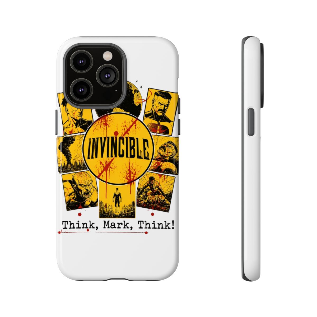 Invincible "Title Card" Phone Case - alternate angle 5, merchandise