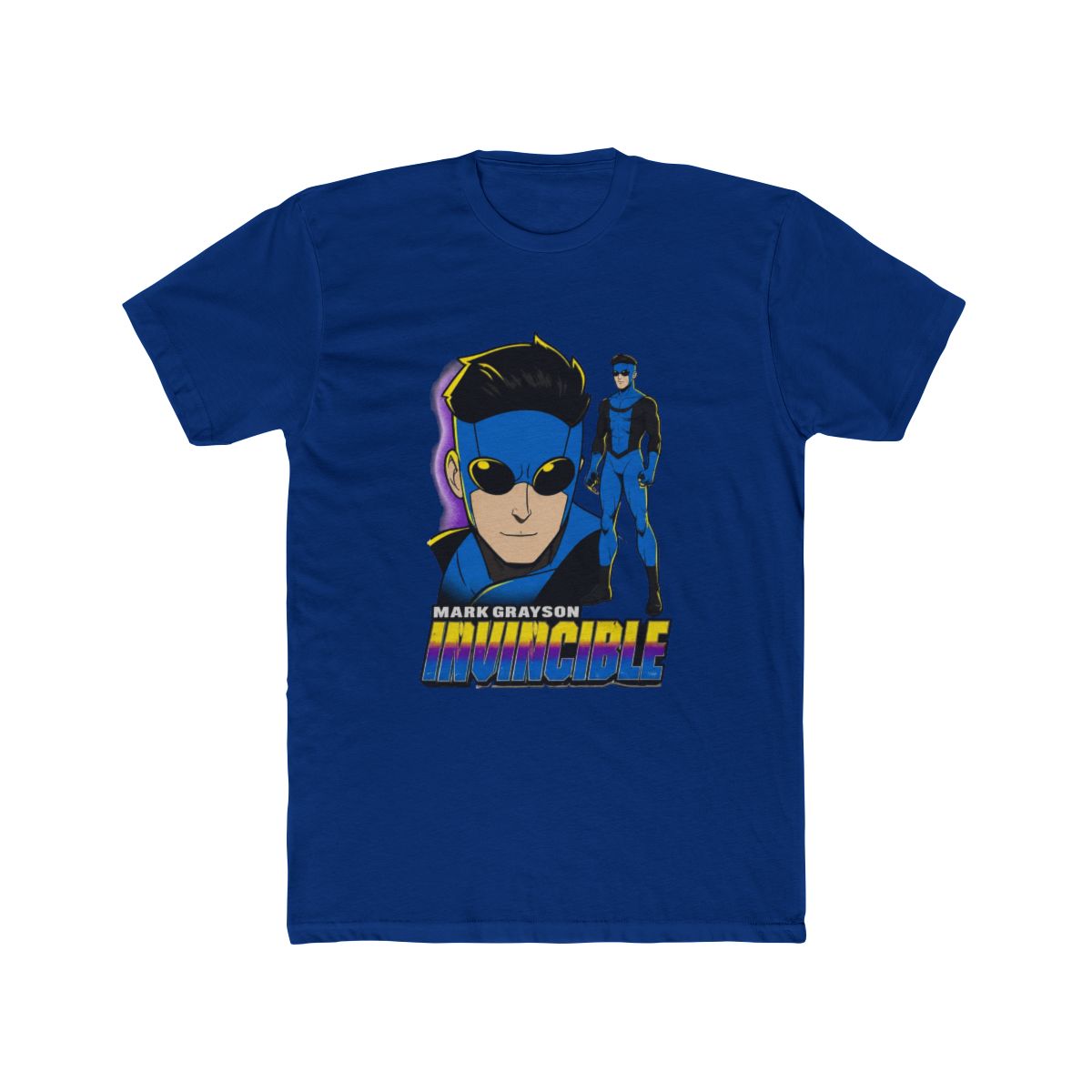 Invincible Mark Grayson Portrait T Shirt - alternate angle 2, merchandise