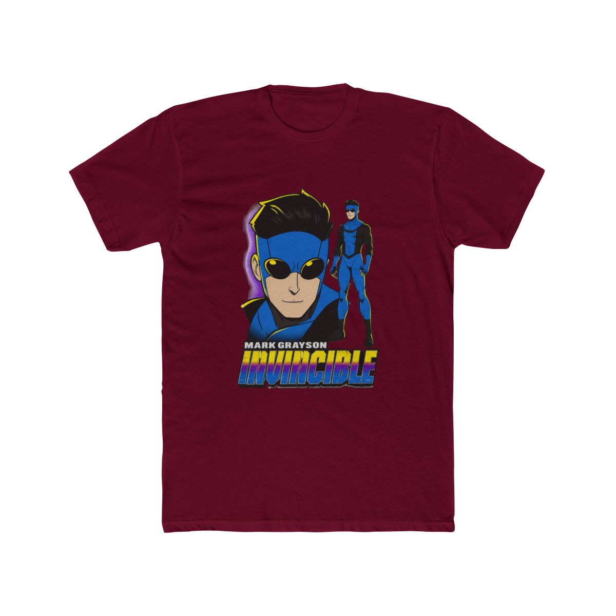 Invincible Mark Grayson Portrait T Shirt - alternate angle 4, merchandise
