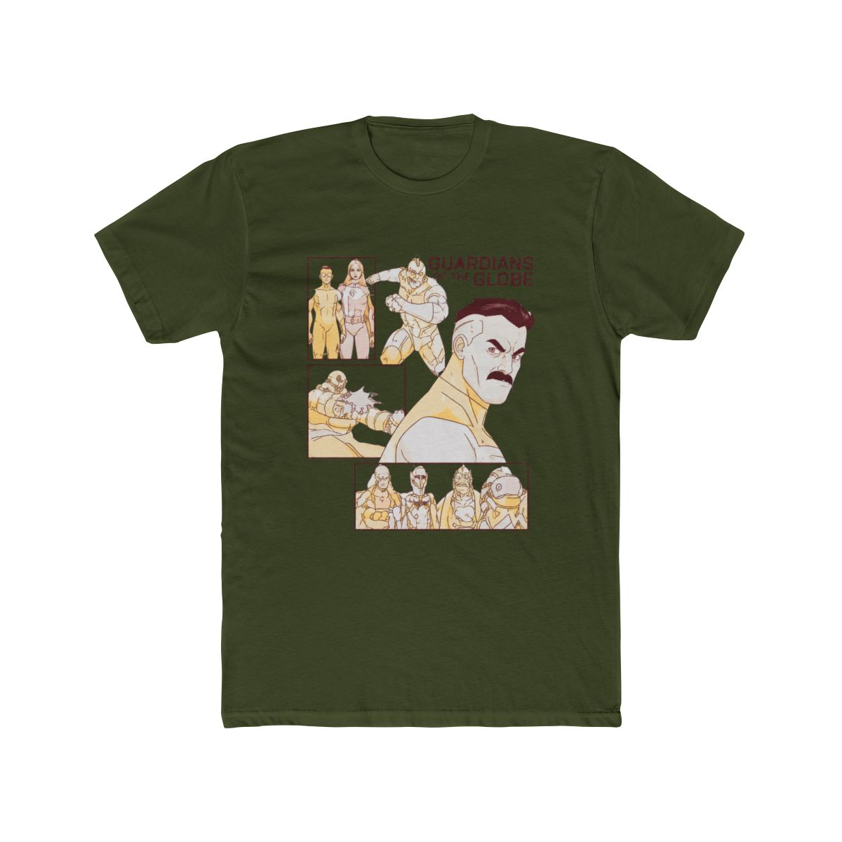 Invincible Original Guardians Of The Globe T Shirt - alternate angle 2, merchandise