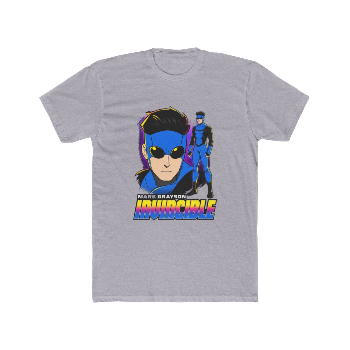 Invincible Mark Invincible Conquer Big & Tall T Shirt - alternate angle 3, merchandise