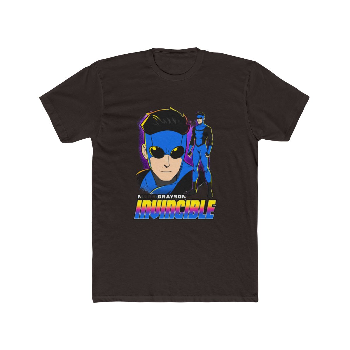 Invincible Mark Invincible Conquer Big & Tall T Shirt - alternate angle 2, merchandise