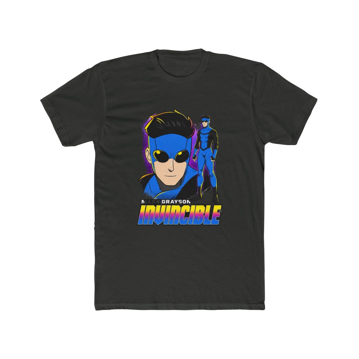 Invincible Mark Invincible Conquer Big & Tall T Shirt - alternate angle 5, merchandise