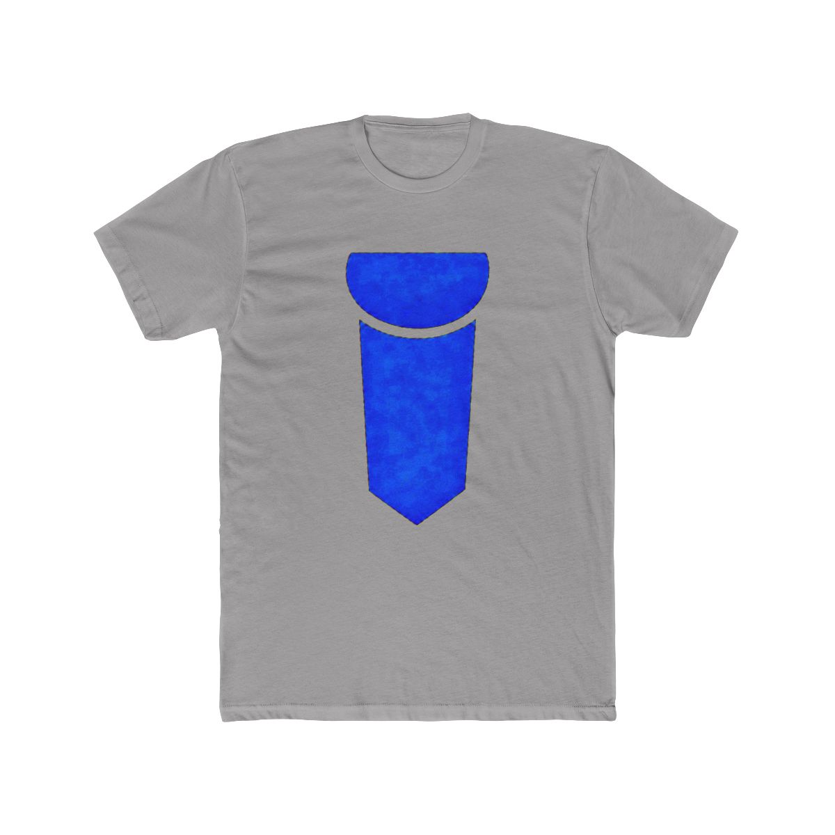 Invincible blue symbol T Shirt - alternate angle 2, merchandise