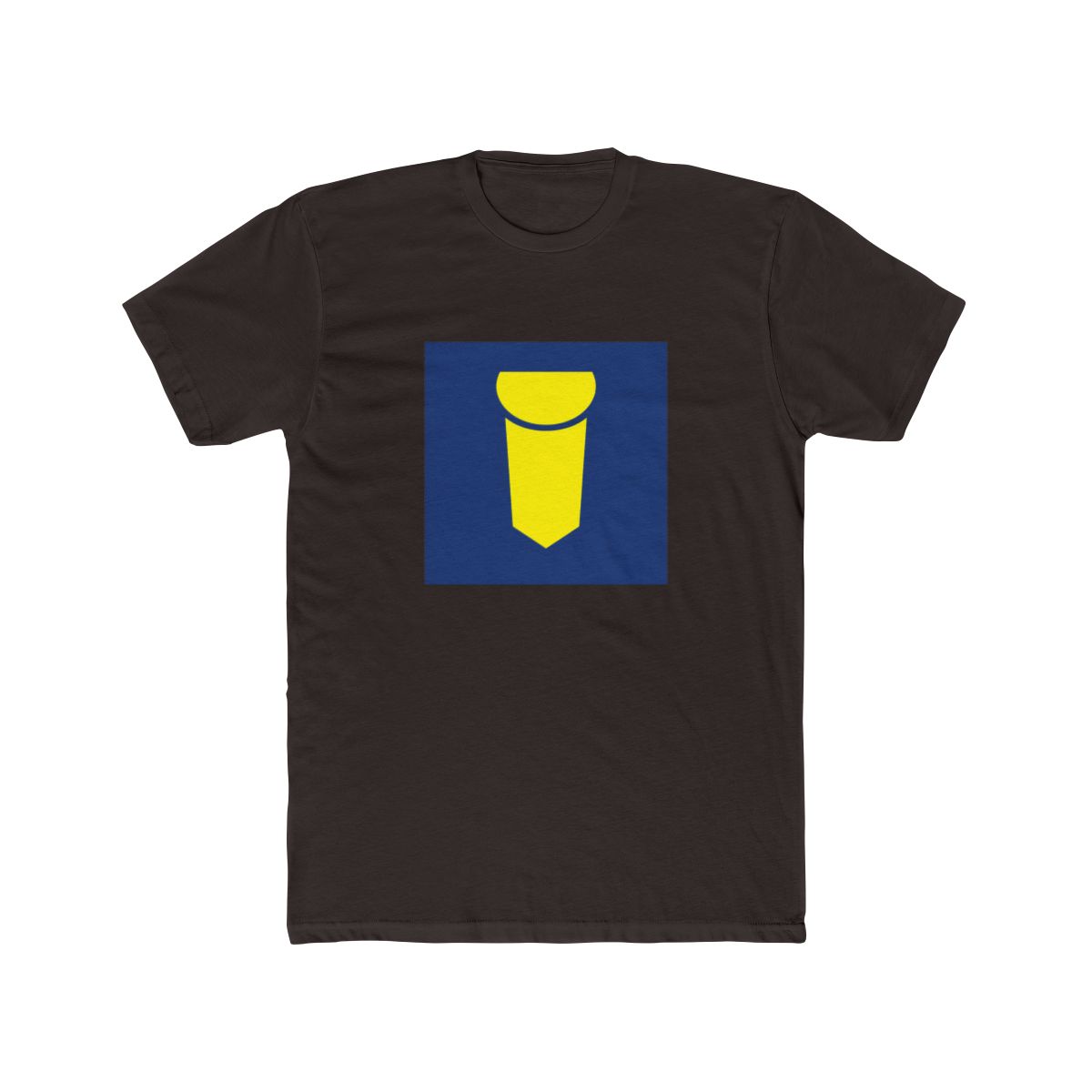 Invincible yellow symbol T Shirt - alternate angle 3, merchandise