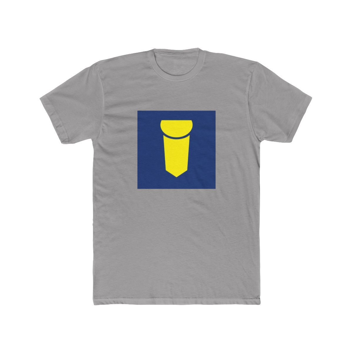 Invincible yellow symbol T Shirt - alternate angle 2, merchandise