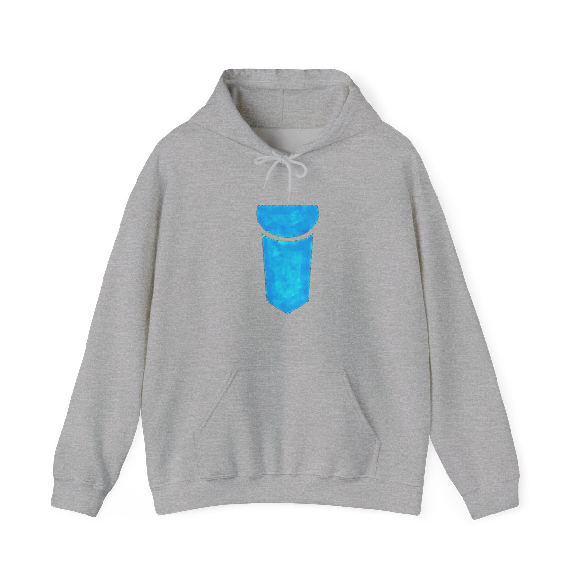Invincible blue symbol Hoodie