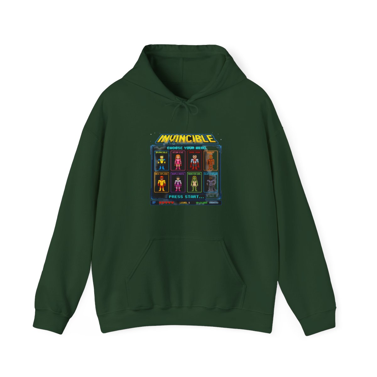 Invincible: Choose Your Hero Hoodie - alternate angle 5, merchandise