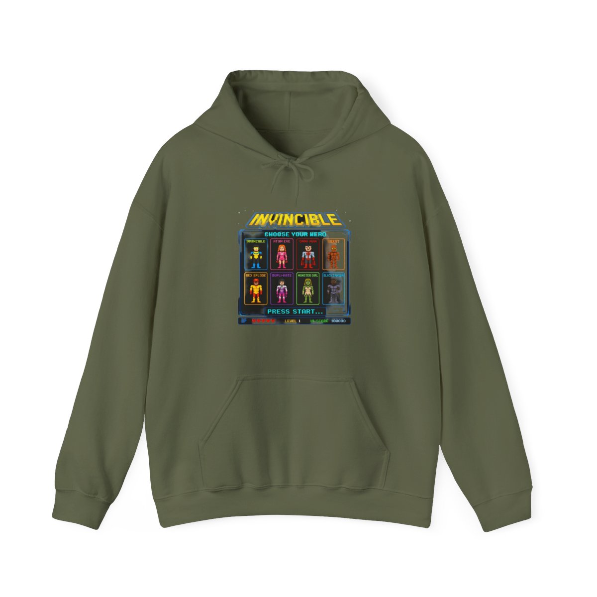 Invincible: Choose Your Hero Hoodie - alternate angle 4, merchandise