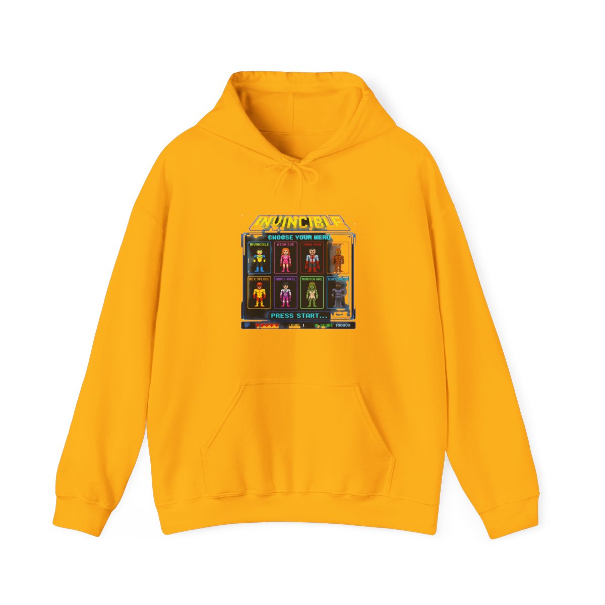 Invincible: Choose Your Hero Hoodie - alternate angle 2, merchandise