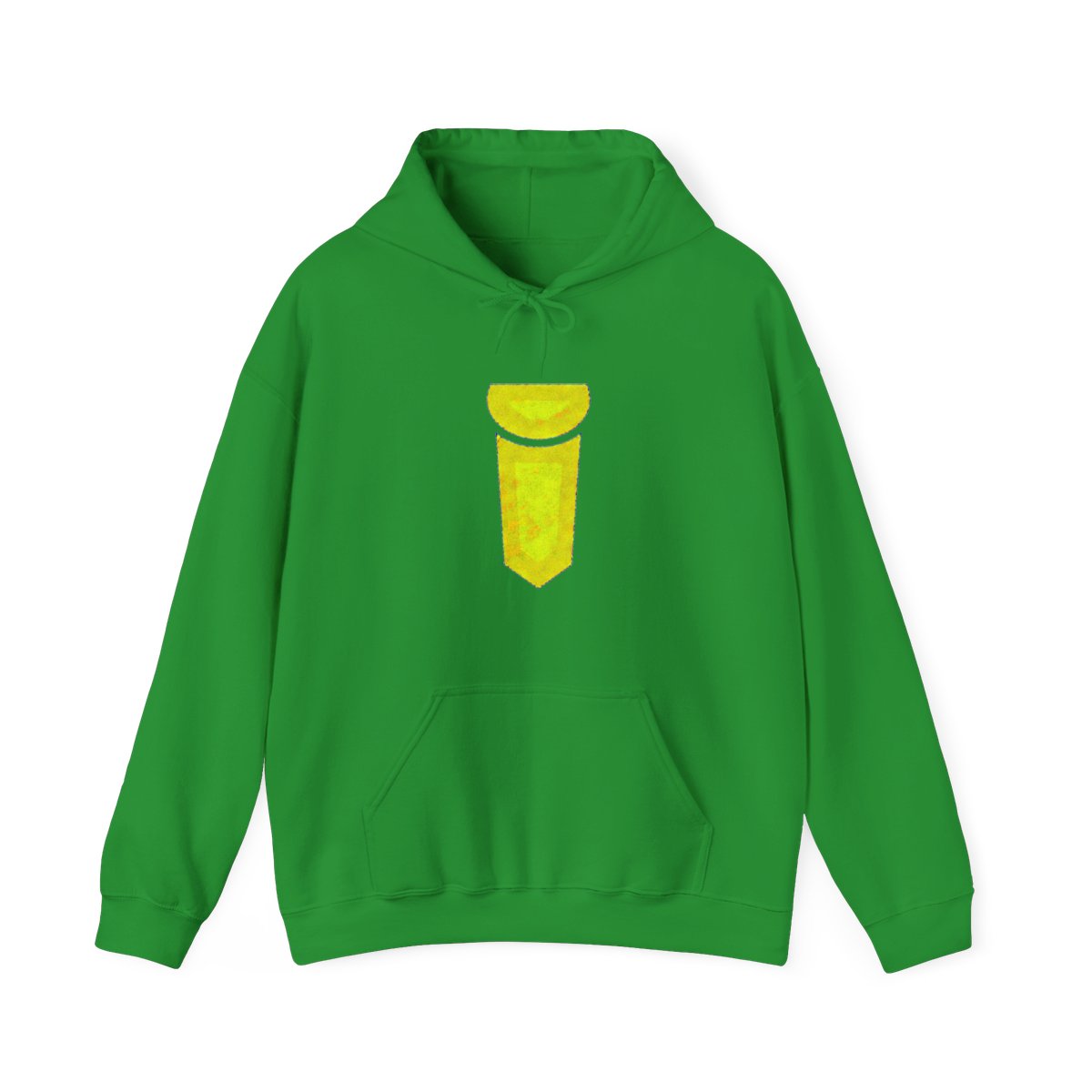 Invincible yellow symbol Hoodie - alternate angle 5, merchandise