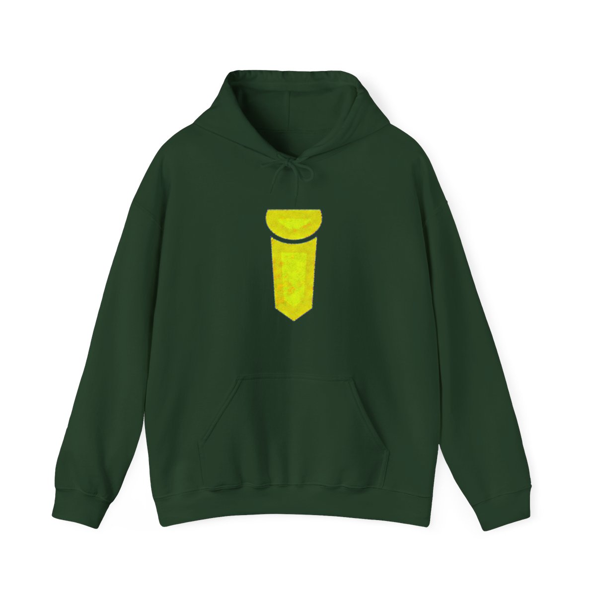 Invincible yellow symbol Hoodie - alternate angle 4, merchandise