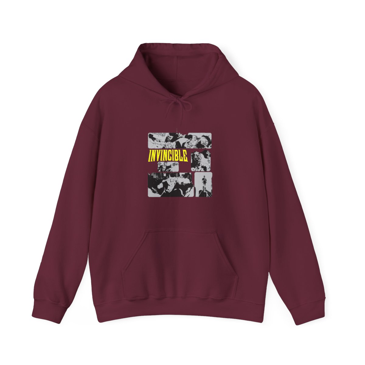 Invincible Brutality And Resolve Hoodie - alternate angle 3, merchandise