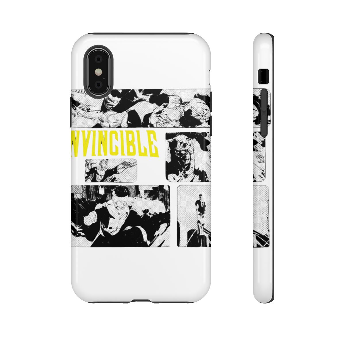 Invincible Brutality And Resolve Phone Case - alternate angle 4, merchandise