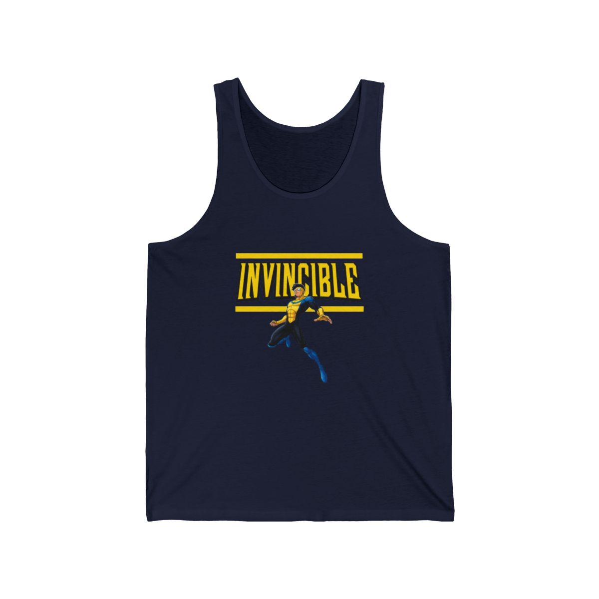 Invincible Tank Top - alternate angle 2, merchandise