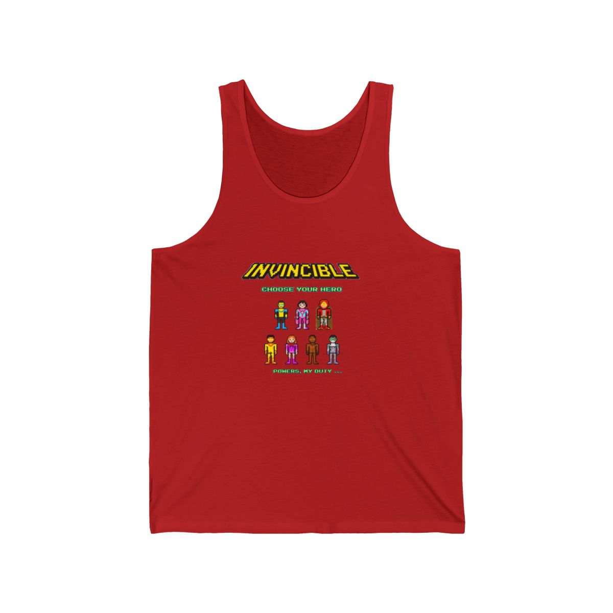 Invincible: Choose Your Hero Tank Top